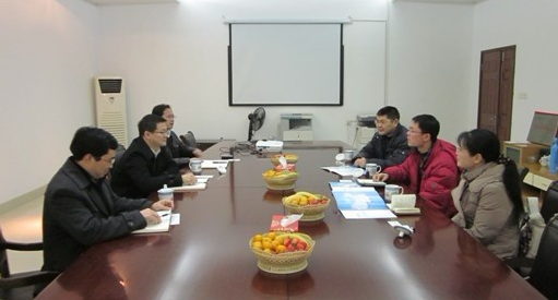 园区娄葑镇当局调研组来公司调查调研